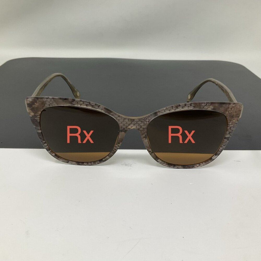 FYSH 2038 Snakeskin  S402 AUTHENTIC FRAMES EYEGLASSES 55 [] 17-145